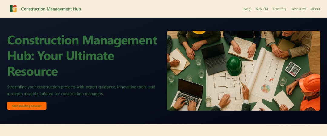 Construction Management Hub